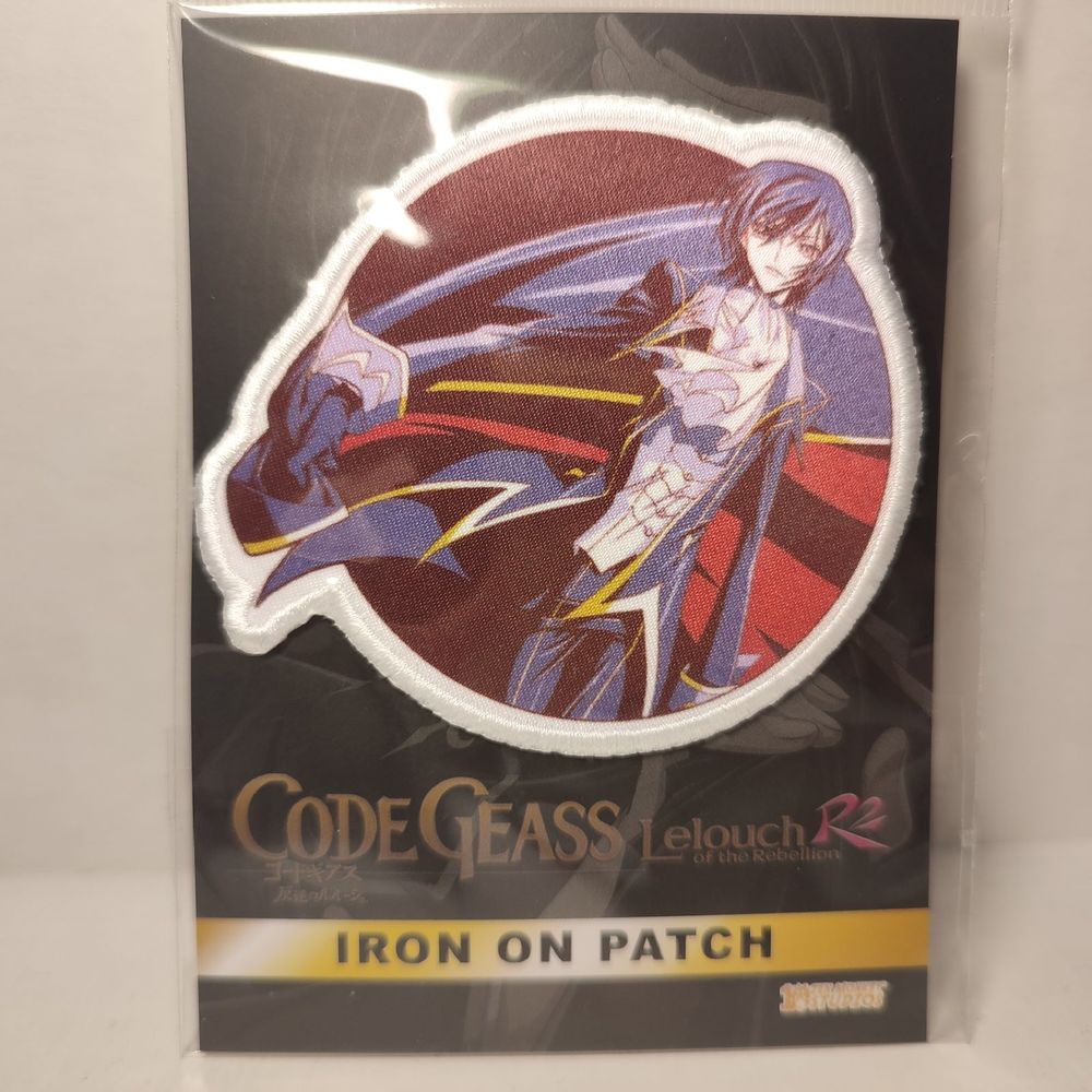 Code Geass LeLouch Cape Iron On Patch Holy Britannian Empire Official Product